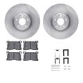 Dynamic Friction Co 6512-03356, Rotors with 5000 Advanced Brake Pads includes Hardware 6512-03356